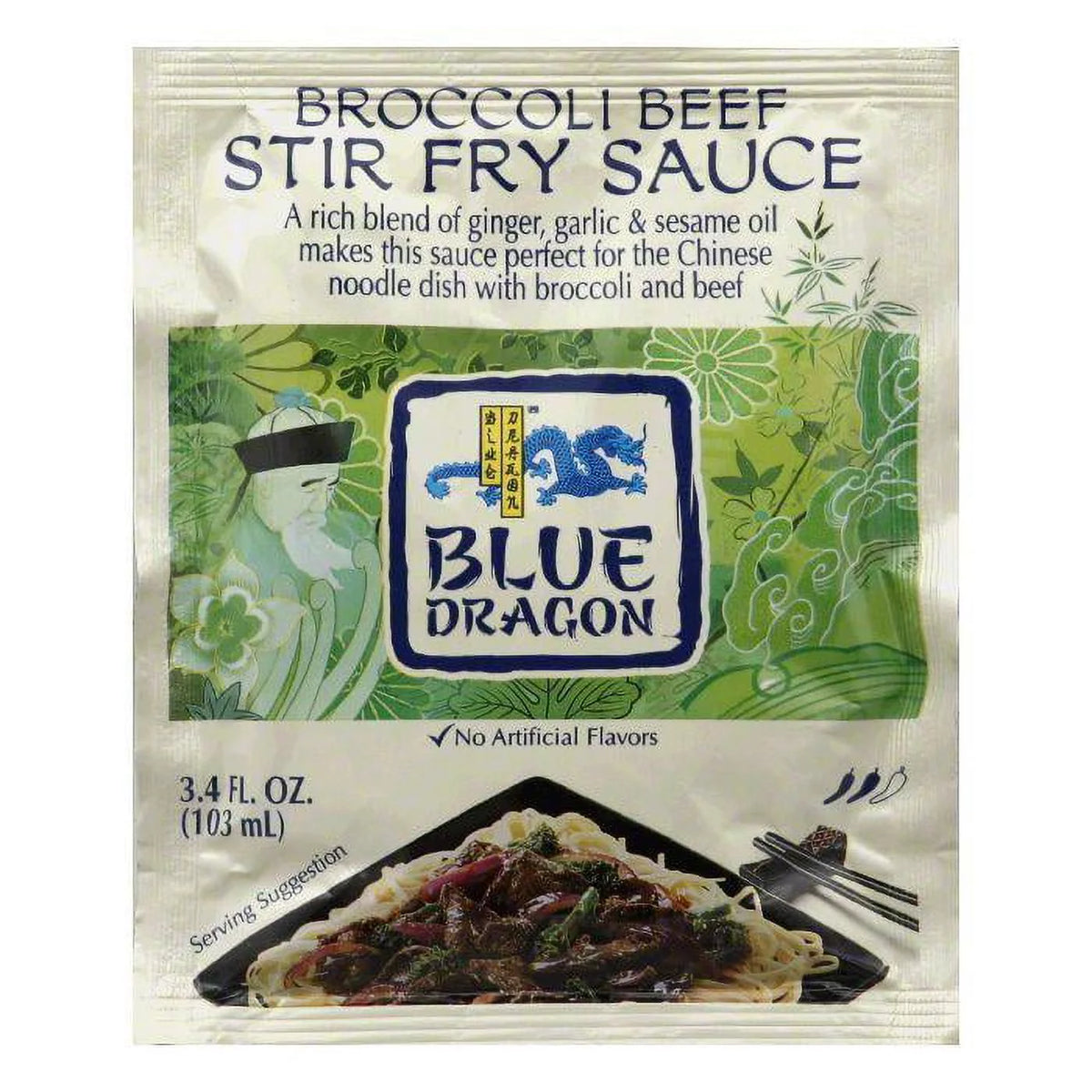 Broccoli Beef Stir Fry Sauce, 3.4 Oz (Pack of 12) U597