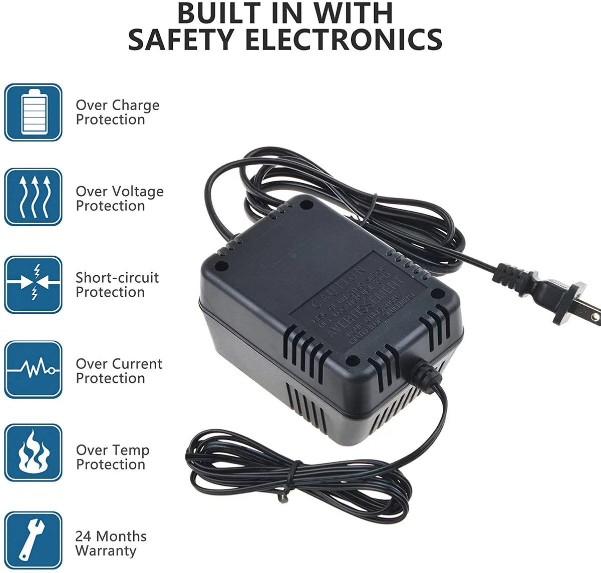 9V AC to AC Adapter J3806