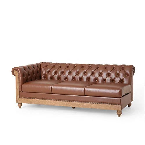 Cognac Brown Natural Sectional K757015