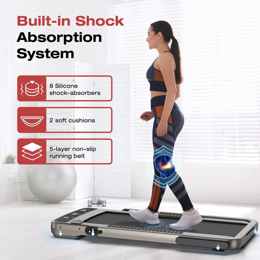 2 in 1 Folding Treadmill with Incline Y46443