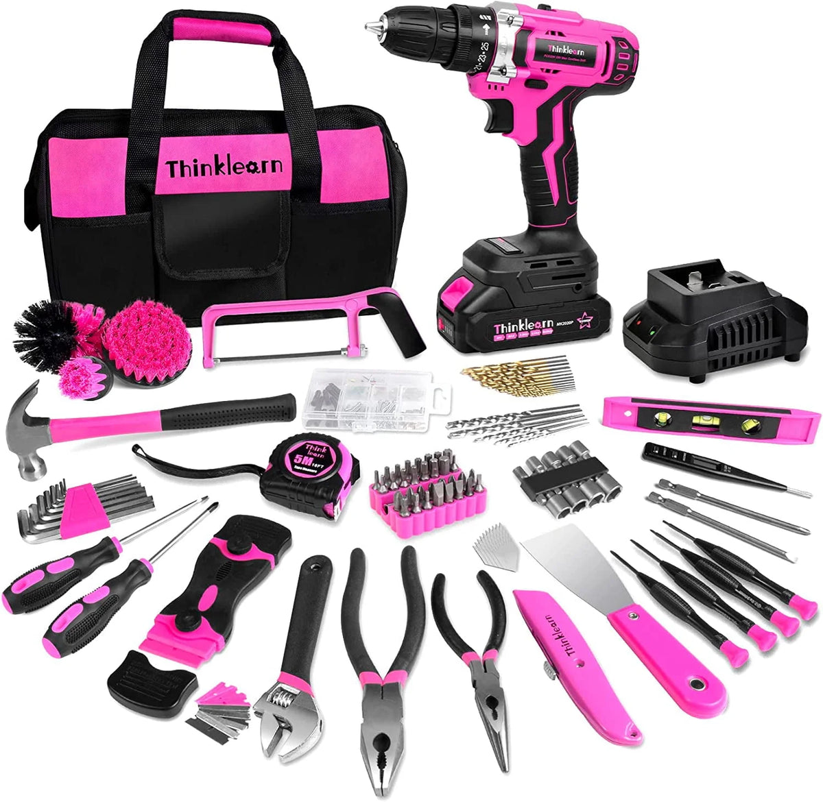 Pink Tool Kit with 20V Cordless Drill R149