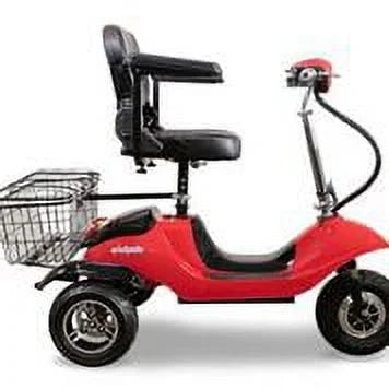 Red Long Range Mobility Scooter D124