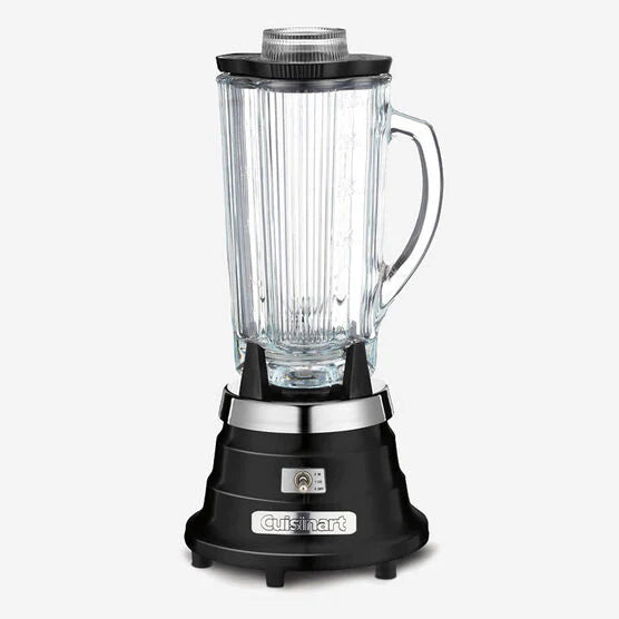 750W 40oz Glass Jar 2-Speed Black Blender H6233