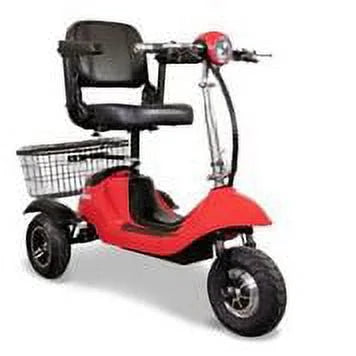 Red Long Range Mobility Scooter D124