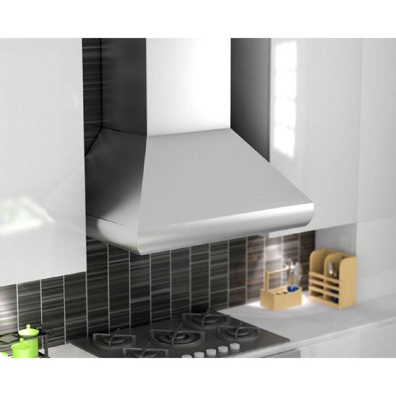 48 in. 700 CFM Stainless Steel Wall Mount Range Hood Z147796