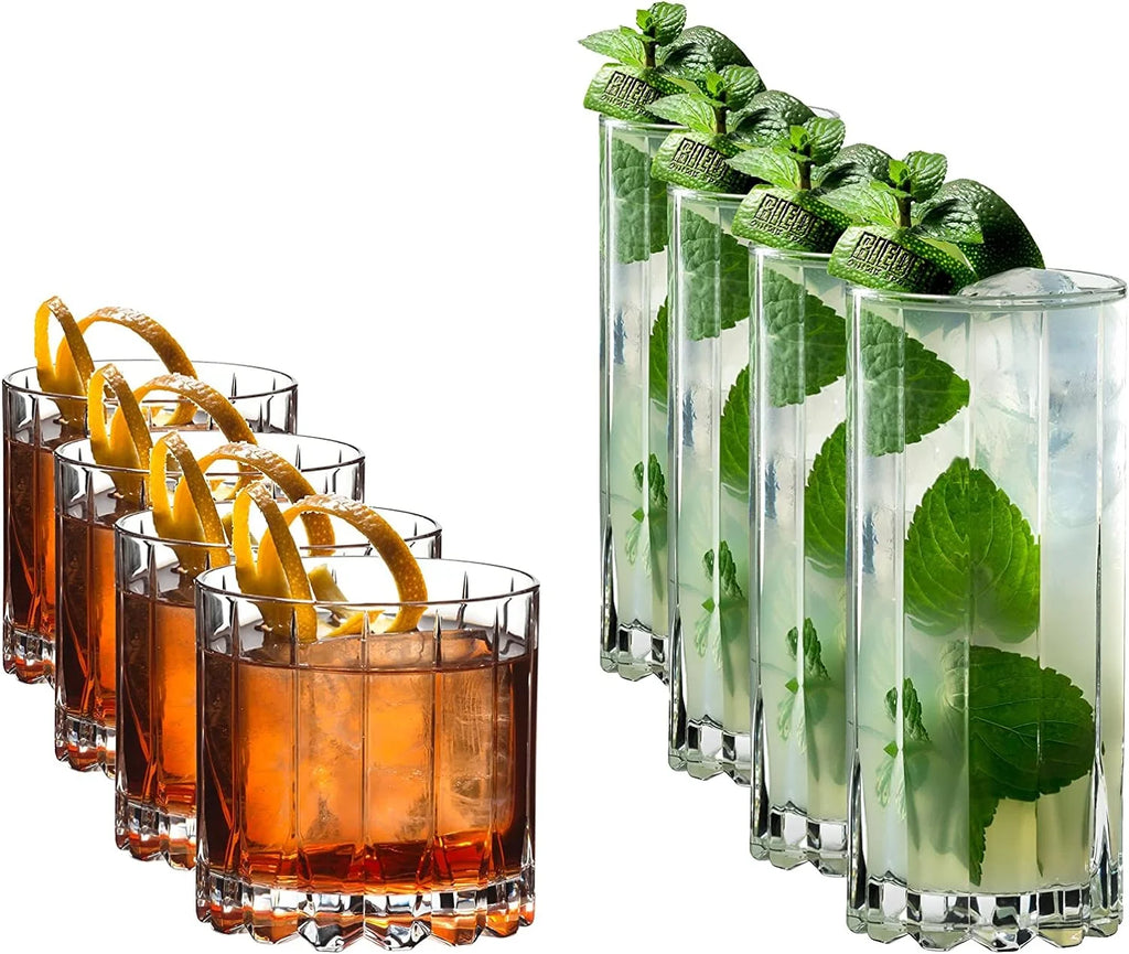 Set Of 8 10.87 Fl.Oz. Rocks & Highballs Glassware S954844