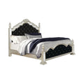 Queen Upholstered Poster Bed A745285