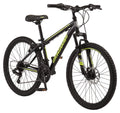 Black and Yellow 21 Speeds Mountain Bike D403