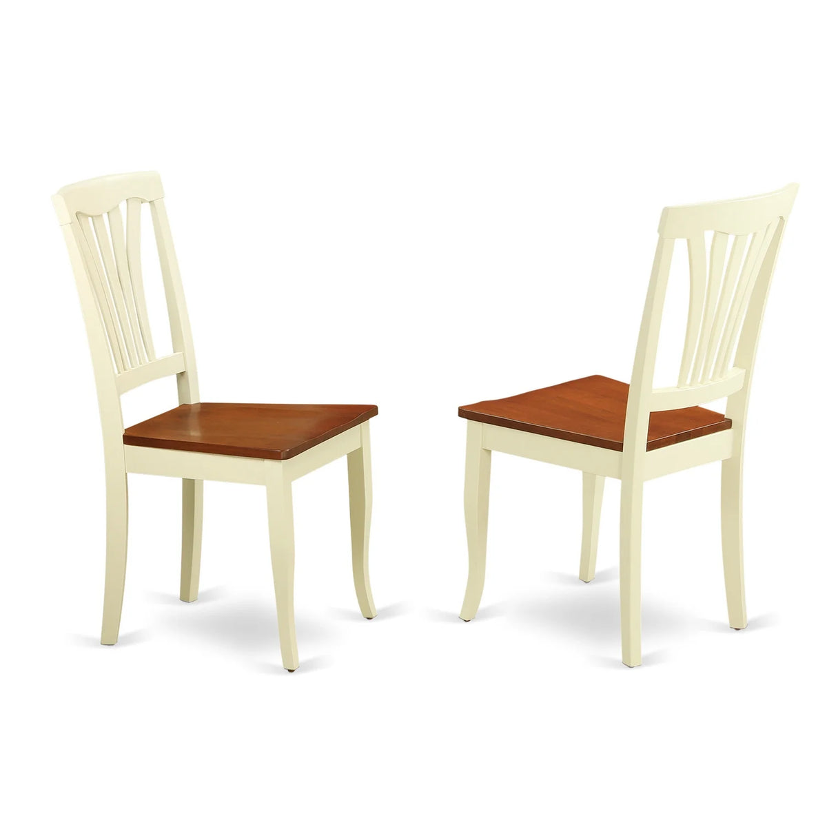 3 Pc Drop Leaf Dinette Set with 2 Wooden Dining Chairs G464411