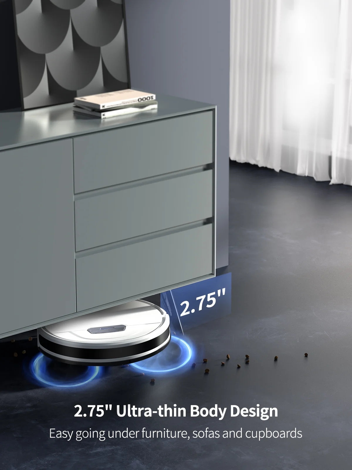 4000Pa Smart Robot Vacuum Cleaner and Mop Combo N54035