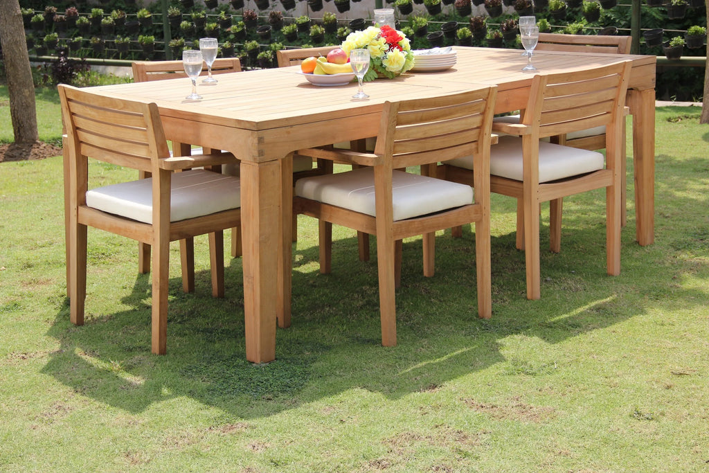 7 Pc Teak Dining Set A982927