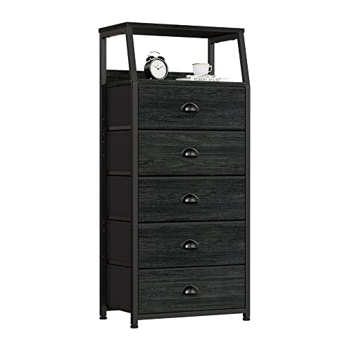 4 Drawer Dresser with Wood Top R450031