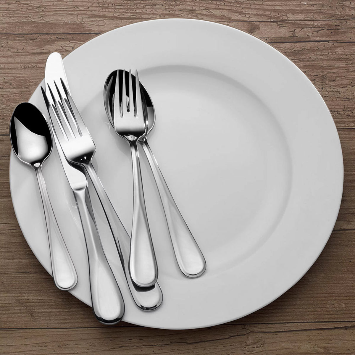 20-piece Stainless Steel Flatware Set Y8199