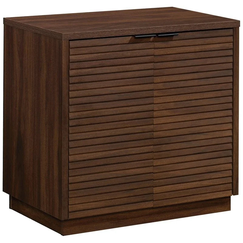 3-Piece Credenza Desk & Hutch & Utility Stand P335743