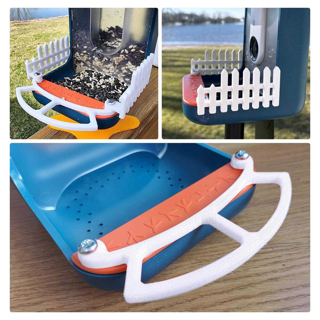 3 Pcs Bird Perch with Side Fence B759162