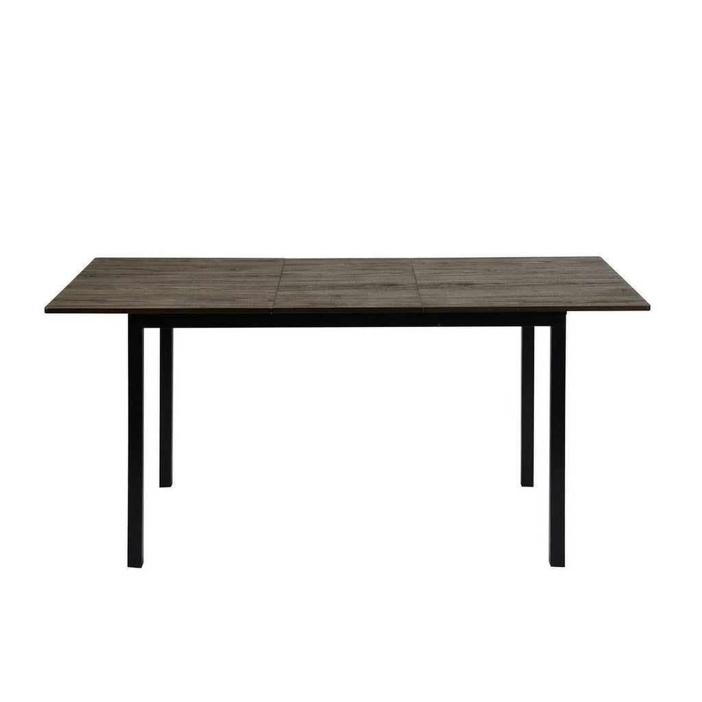 63" Extendable Dining Table with Self-Storing Leaf H1832