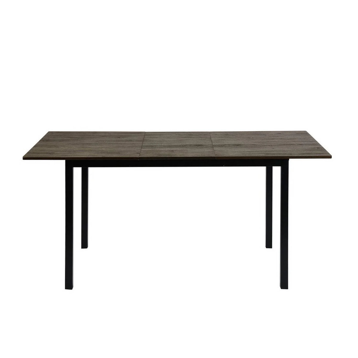 63" Extendable Dining Table with Self-Storing Leaf H1832