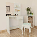 White Chipboard Dressing Table X922
