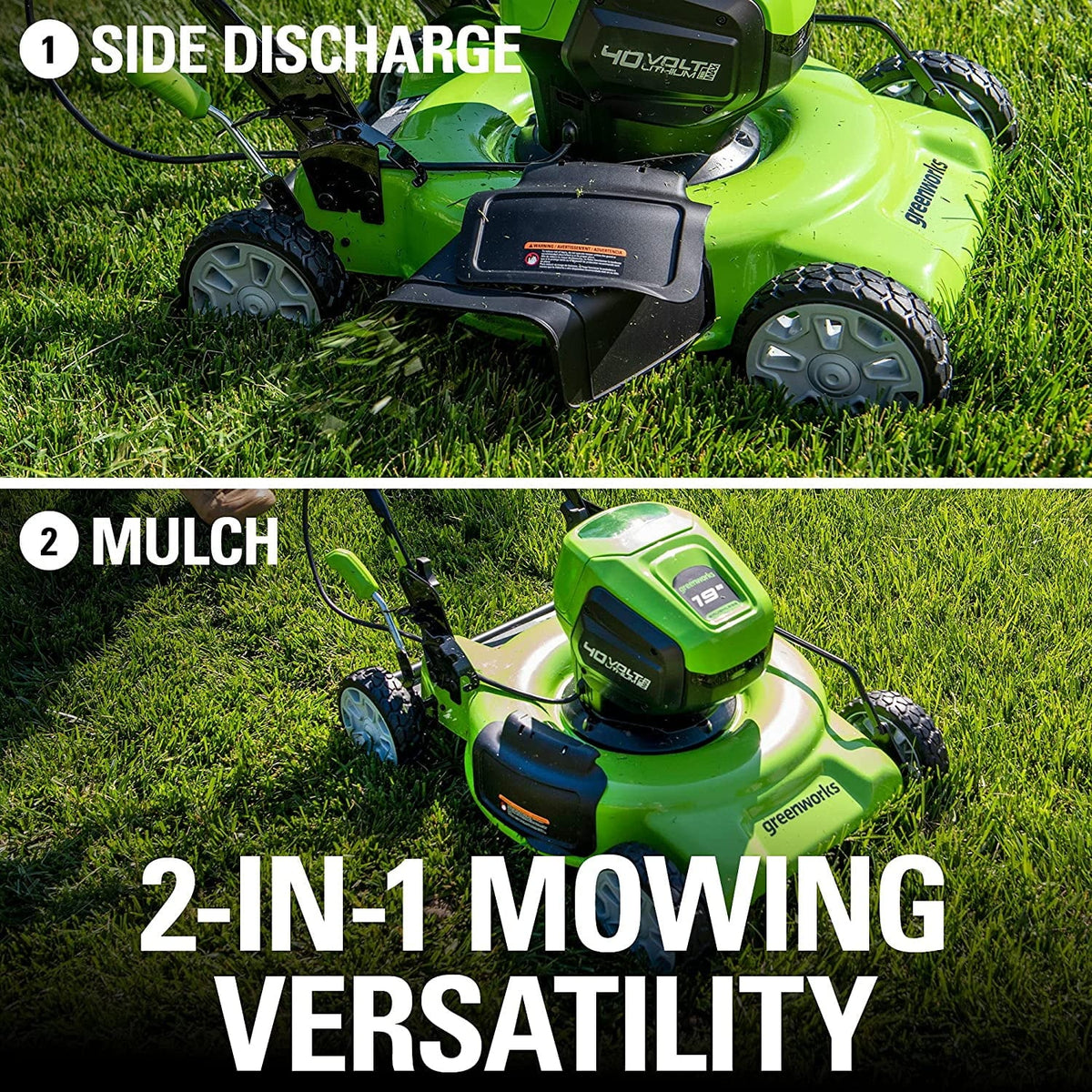 40V 19 Cordless Battery Walk-Behind Mower with 4.0Ah Battery & Charger P958