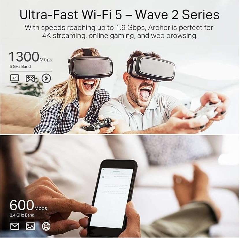 AC1900 Dual Band Gigabit WiFi Router O687