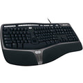 Black Ergonomic Keyboard H4188