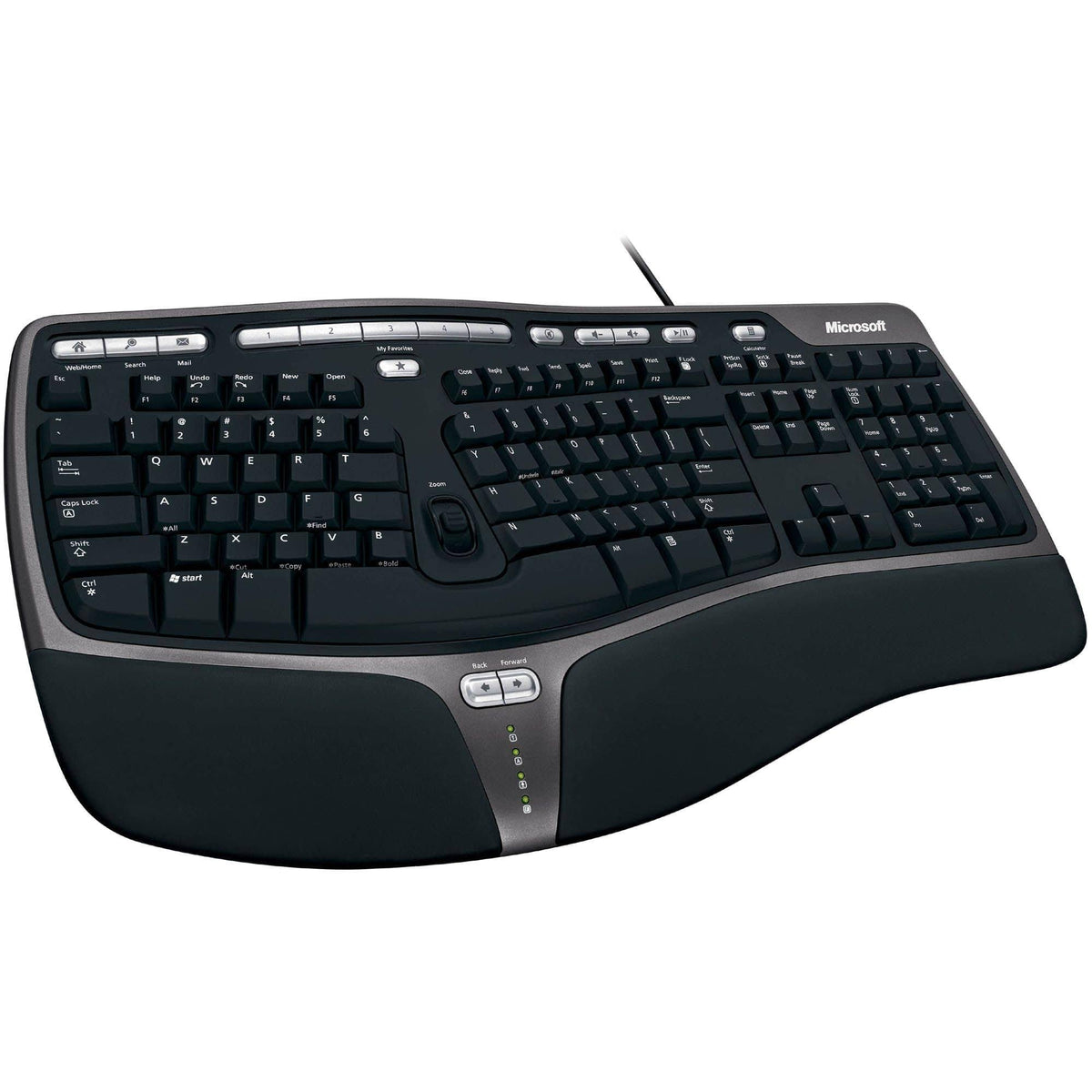 Black Ergonomic Keyboard H4188