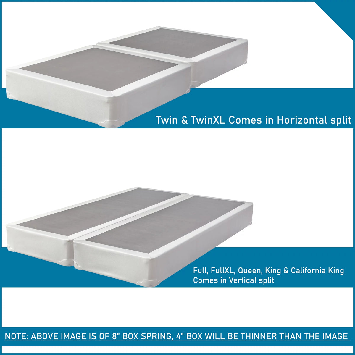 4” Split Fully Assembled Box Spring Q601592
