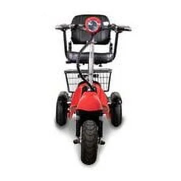 Red Long Range Mobility Scooter D124