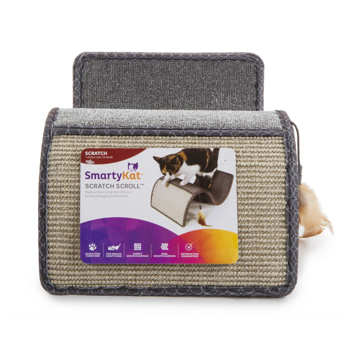 Cat Scratcher with Feather Toy R39334