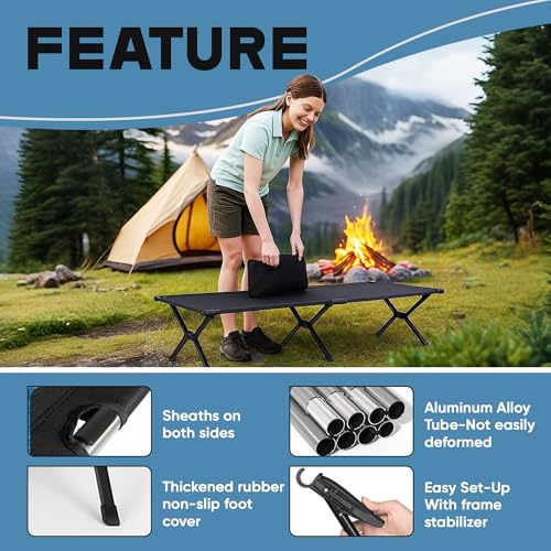 Ultralight Foldable Camping Cot H164