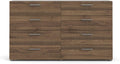 8 Drawer Walnut Dresser Q810029