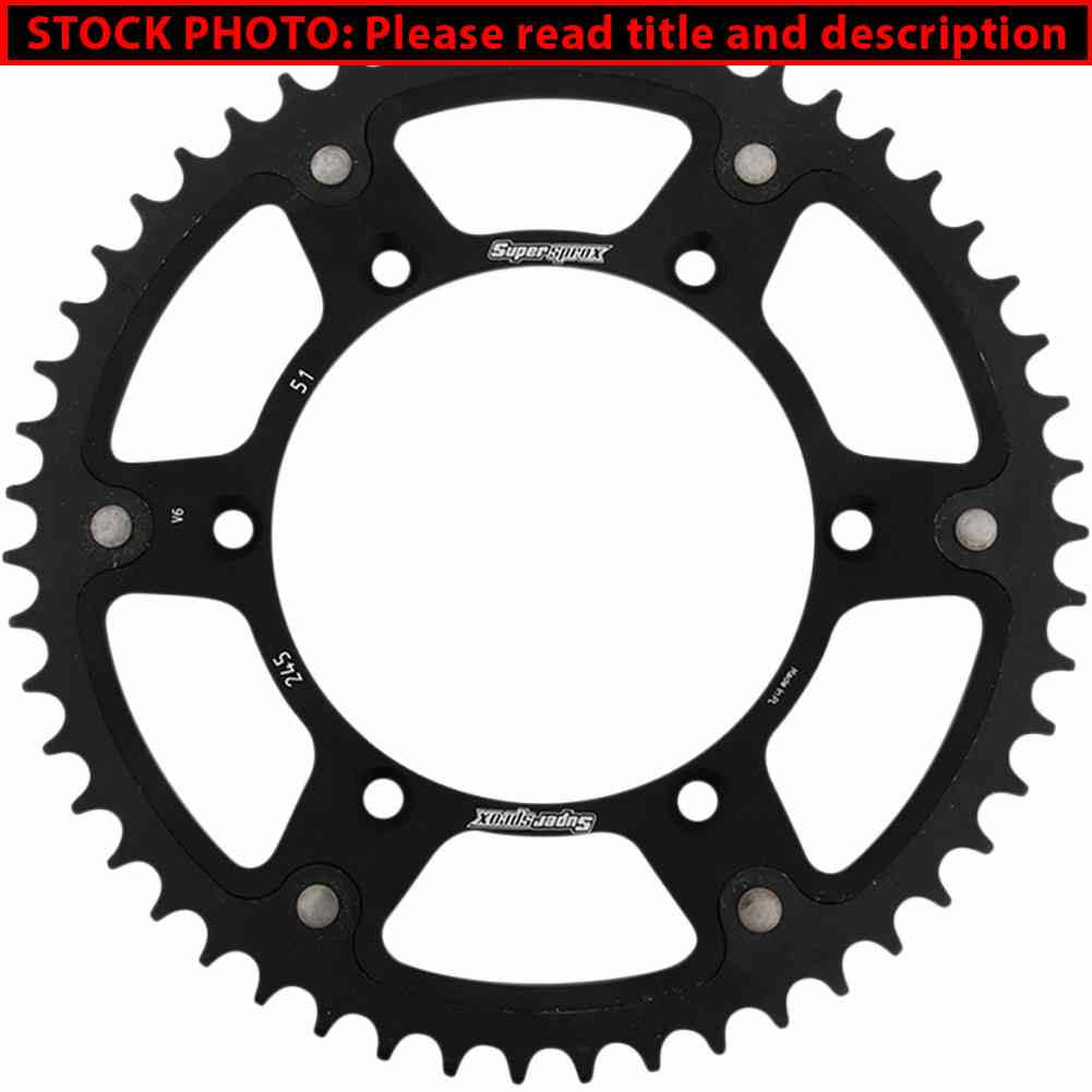 51T Black Rear Sprocket V202192